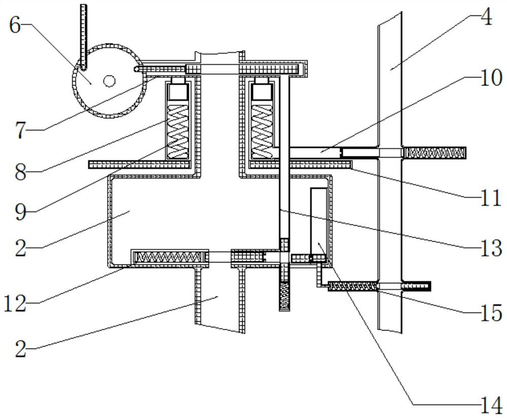 A washbasin device that uses water weight to automatically control the water inlet and prevent overflow of the water pipe