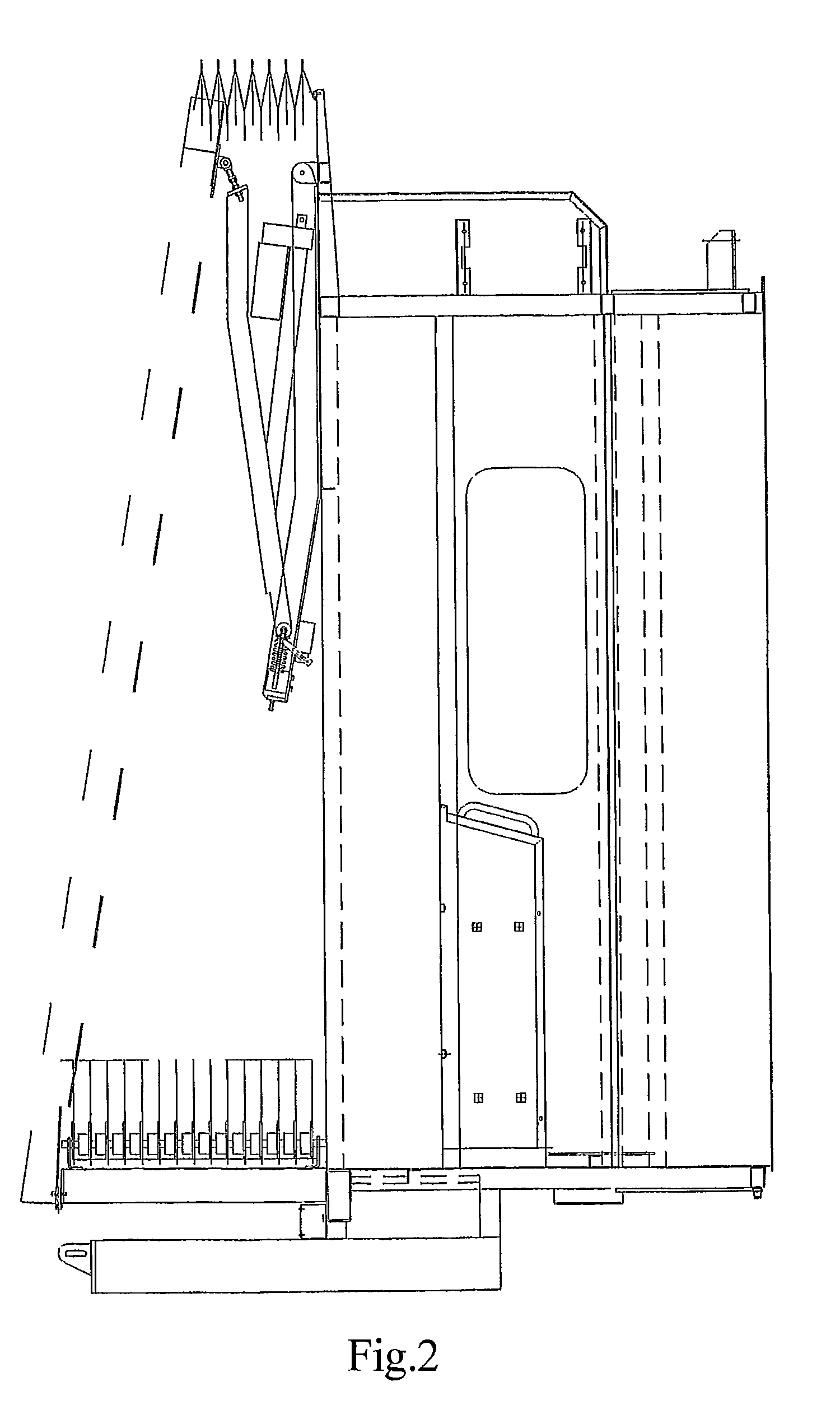 Open and close apparatus for a shelter of a boarding bridge