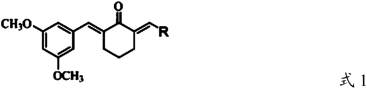 New applications of (2e, 6E)-2-(3,5-dimethoxyphenylmethylene)-6-(4-chlorophenylmethylene)cyclohexanone and its derivatives