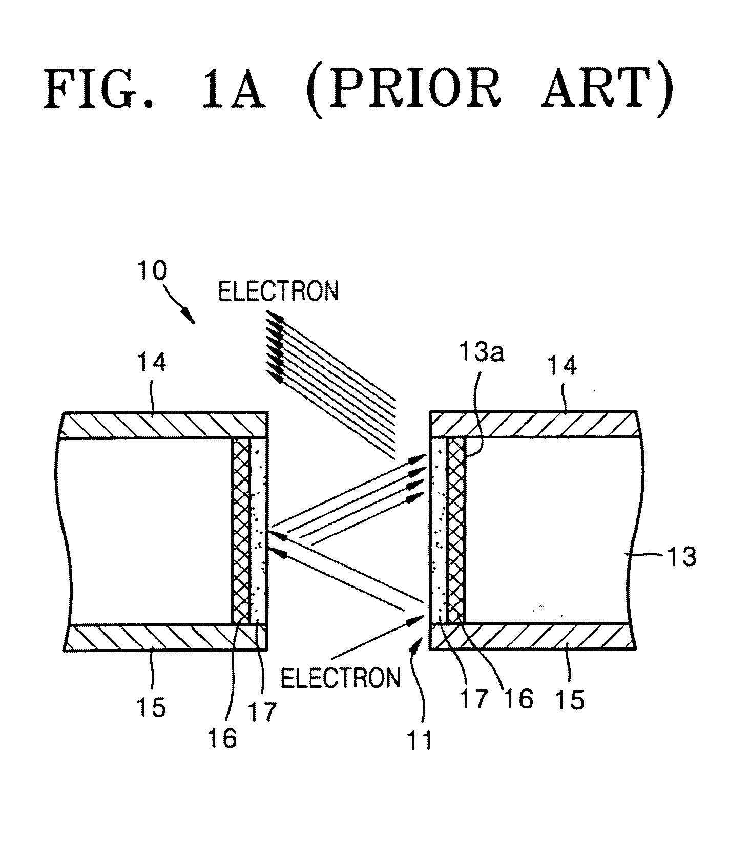 Electron amplifier utilizing carbon nanotubes and method of manufacturing the same
