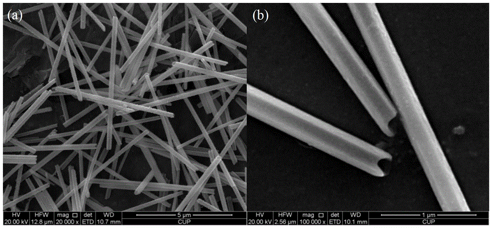 A kind of single crystal tellurium nanotube and its preparation method and application