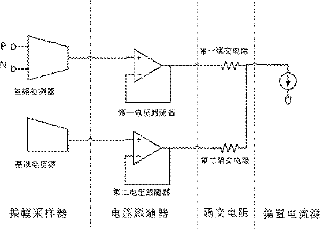 Voltage type automatic gain control circuit