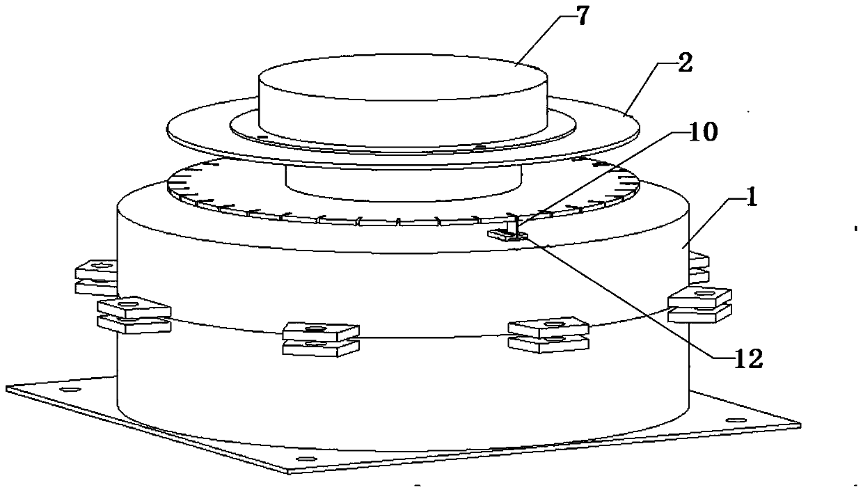 Turbine damper for unmanned aerial vehicle blocking