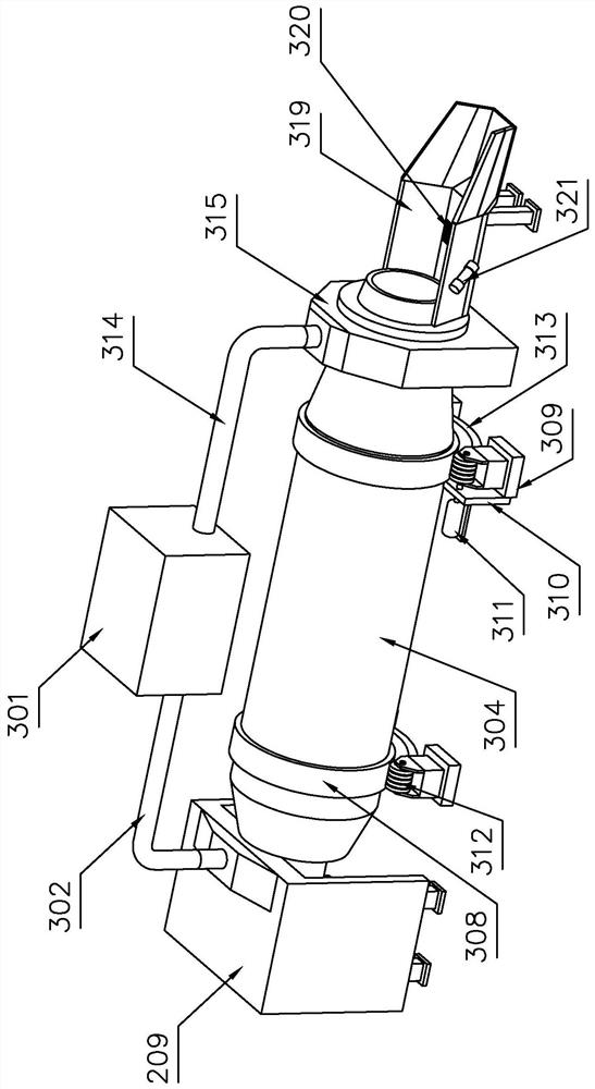 Environment-friendly recycling treatment device for casting waste residues