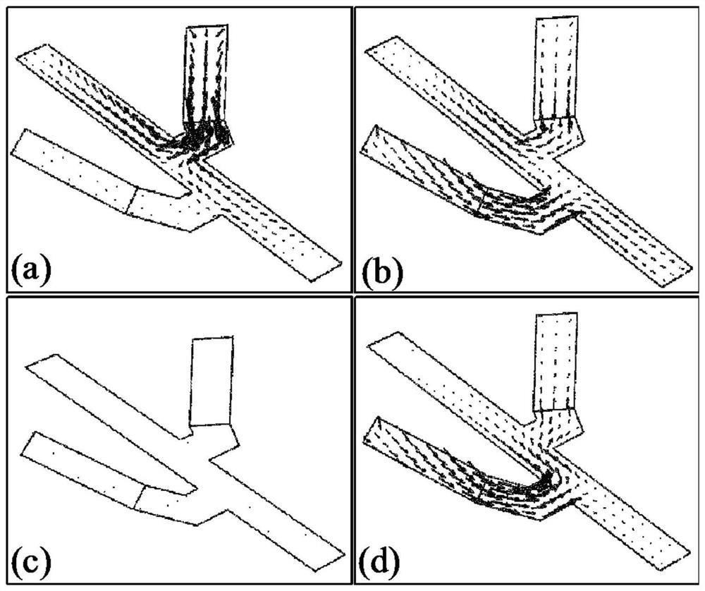 A Y-shaped micro-nano structure