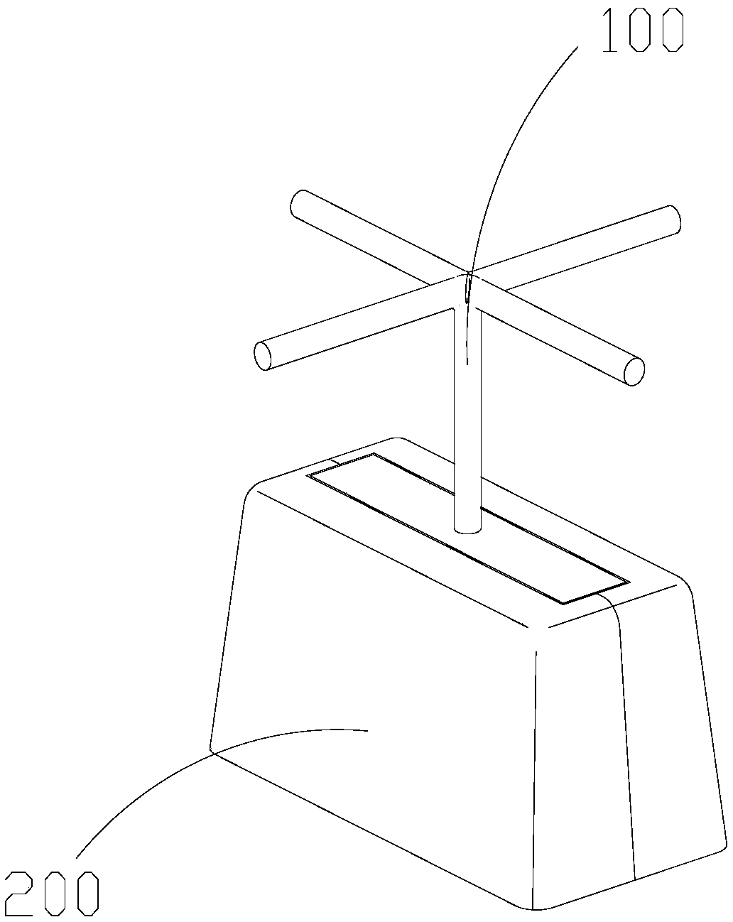 Tailing recycling device for cold-box core shooter and use method thereof