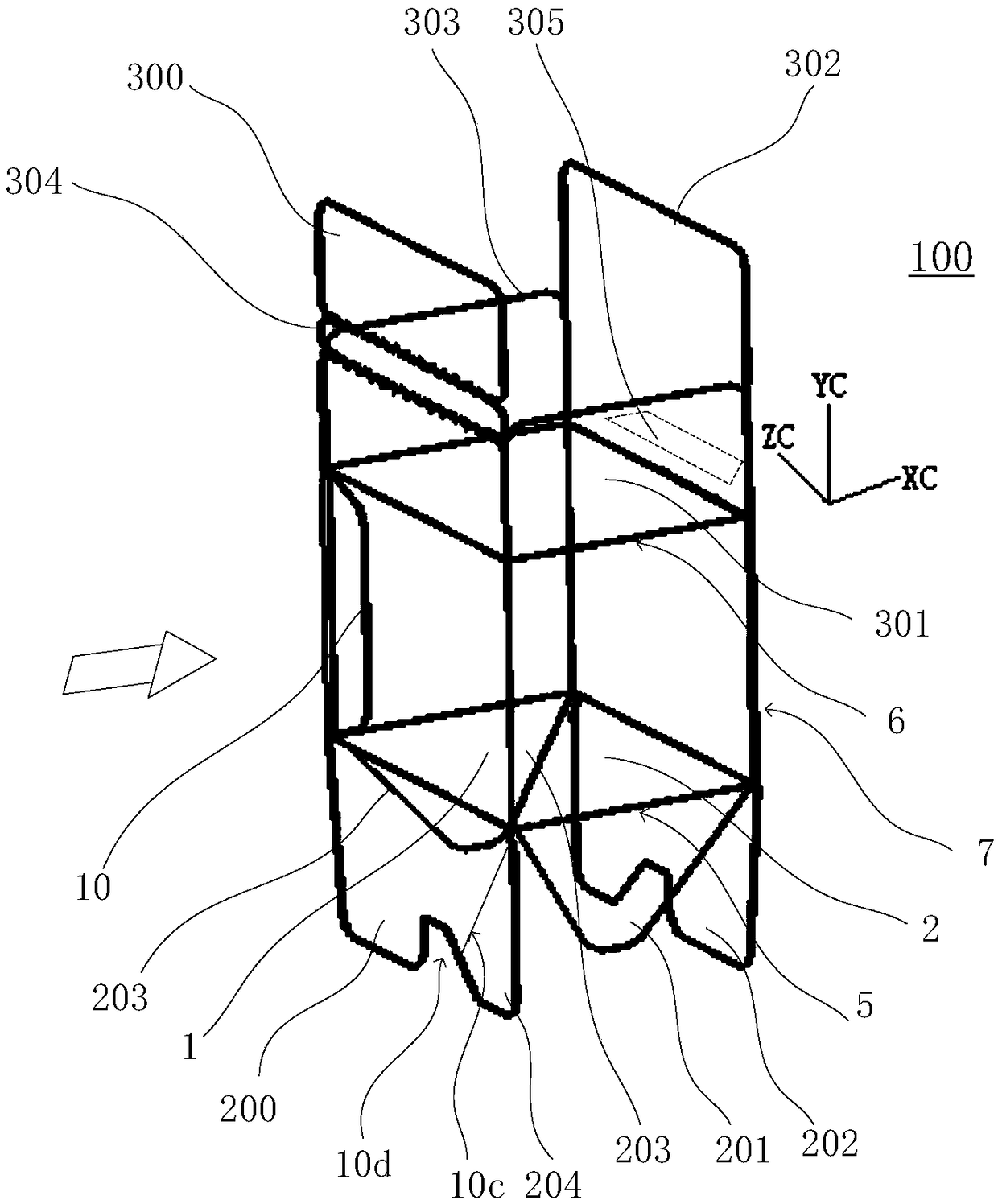 A kind of anti-theft packing carton