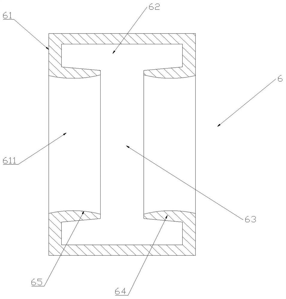 C-shaped tooth permanent magnet linear motor with double-stator arc-shaped and auxiliary groove mixed structure