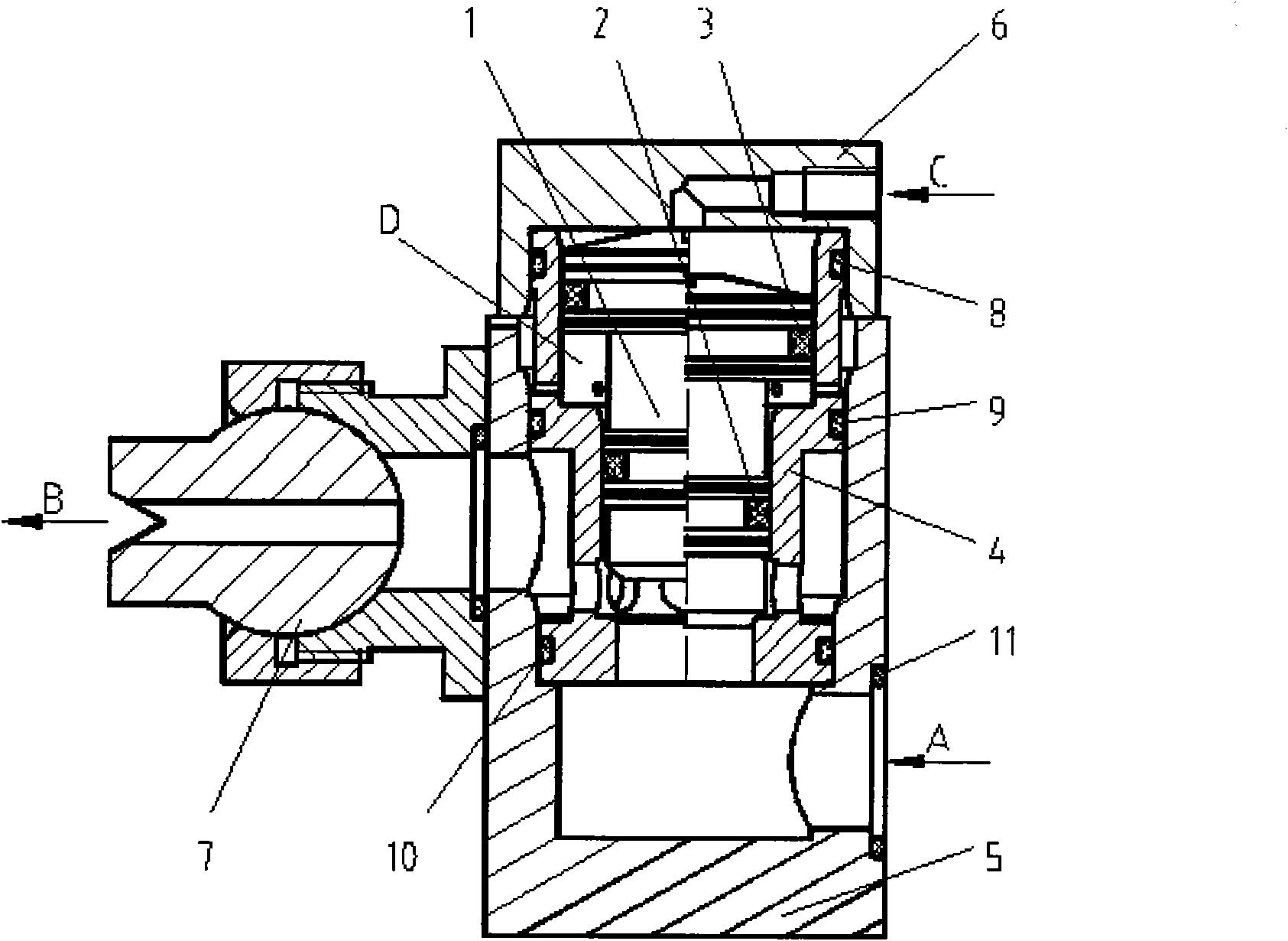 High-frequency gas-liquid switch valve