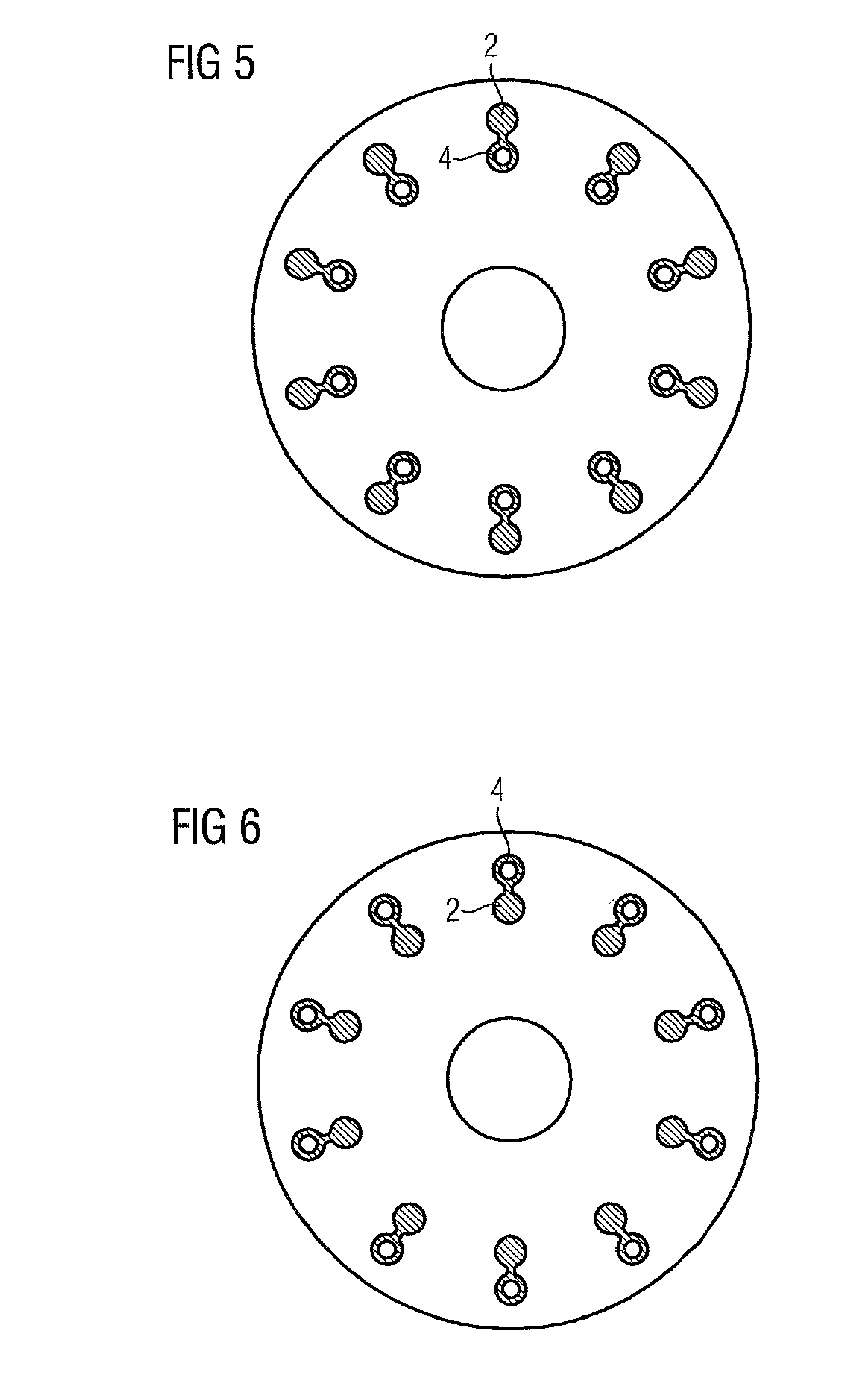 Cooling system for an asynchronous rotor