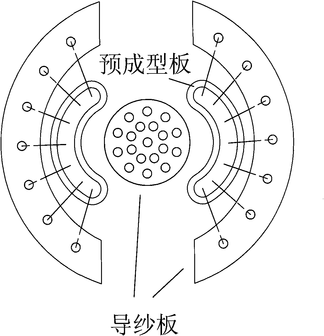 Cable composite core and manufacturing method thereof