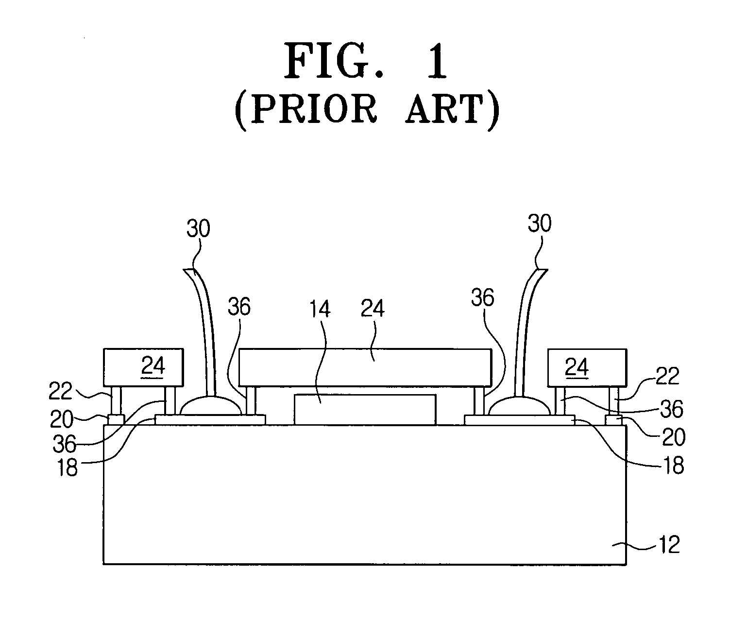 Multi stack packaging chip and method of manufacturing the same