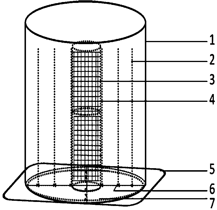 Root box culture device for researching crop rhizosphere nitrous oxide emission mechanism