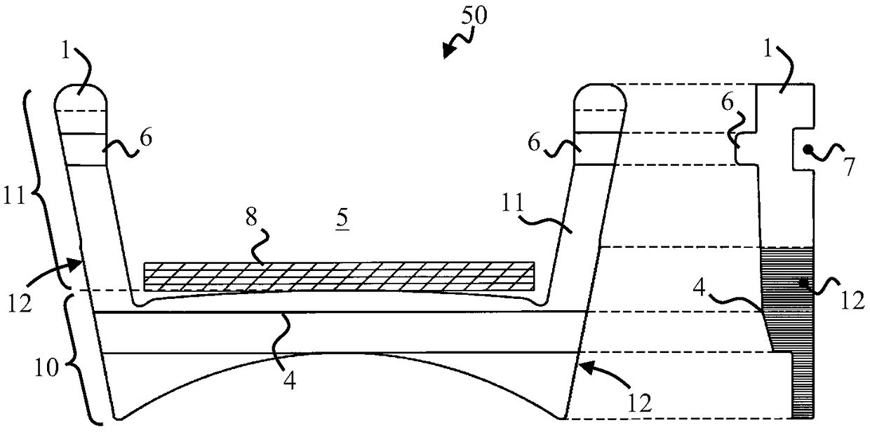 Transversal element for transmission belt of continuously variable transmission and transmission belt provided with the same