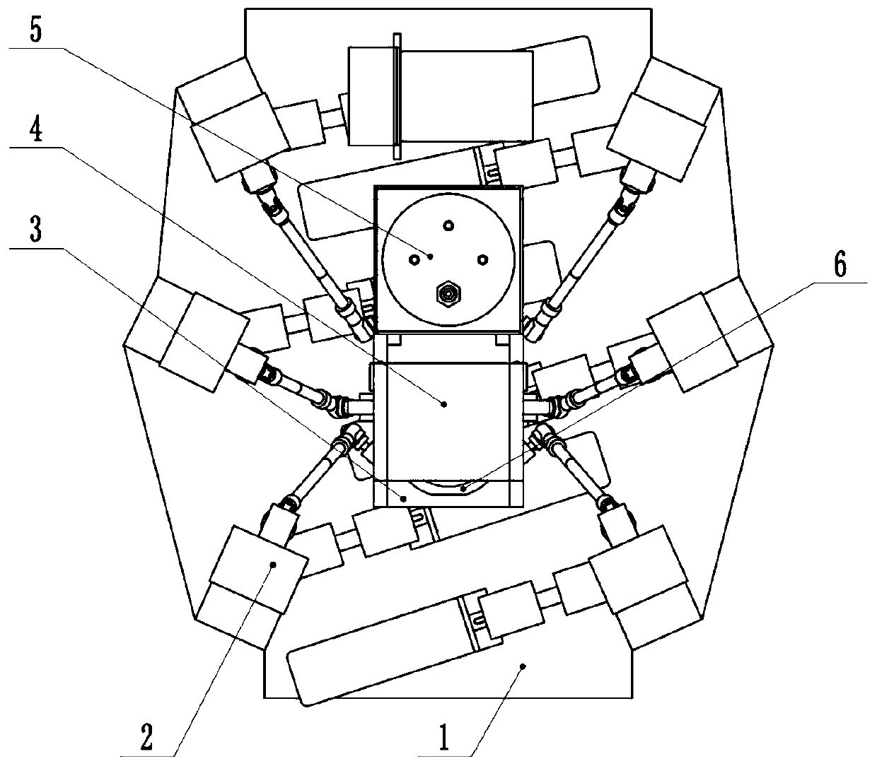 Bionic chewing robot for false tooth performance testing and using method