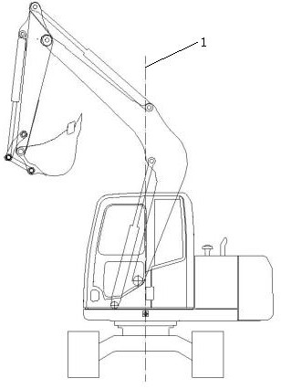 Method for optimizing overall stability of excavator