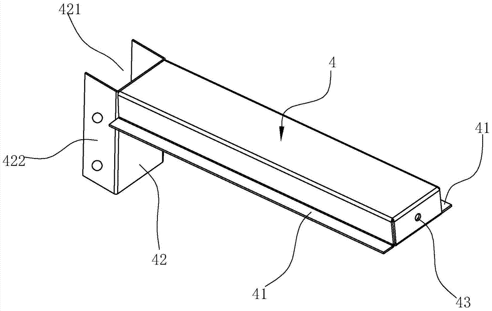 A cantilever storage rack