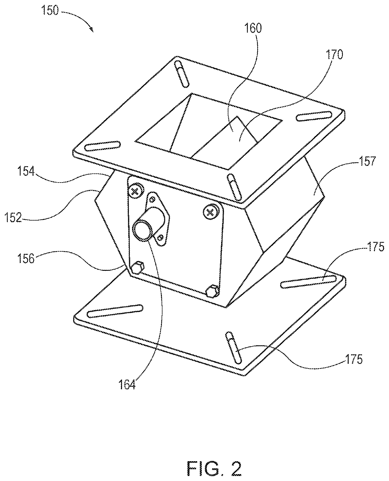 Granular metering system