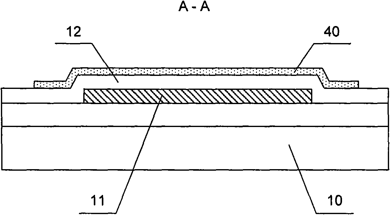 Liquid crystal display array substrate and manufacturing method thereof