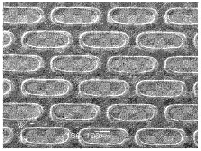 A kind of carbon nanotube growth method and its emitter for the growth of boat groove pattern structure