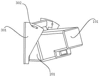 A grain moisture detection device