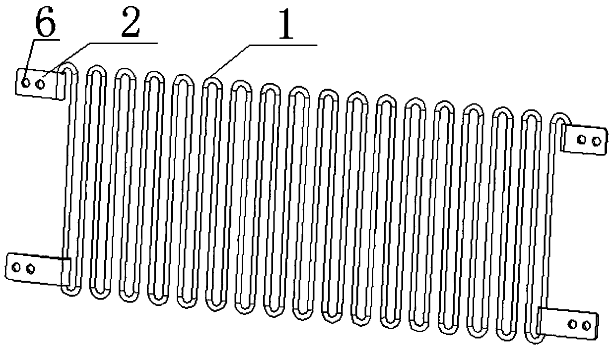 High-voltage non-inductive resistor and manufacturing method thereof