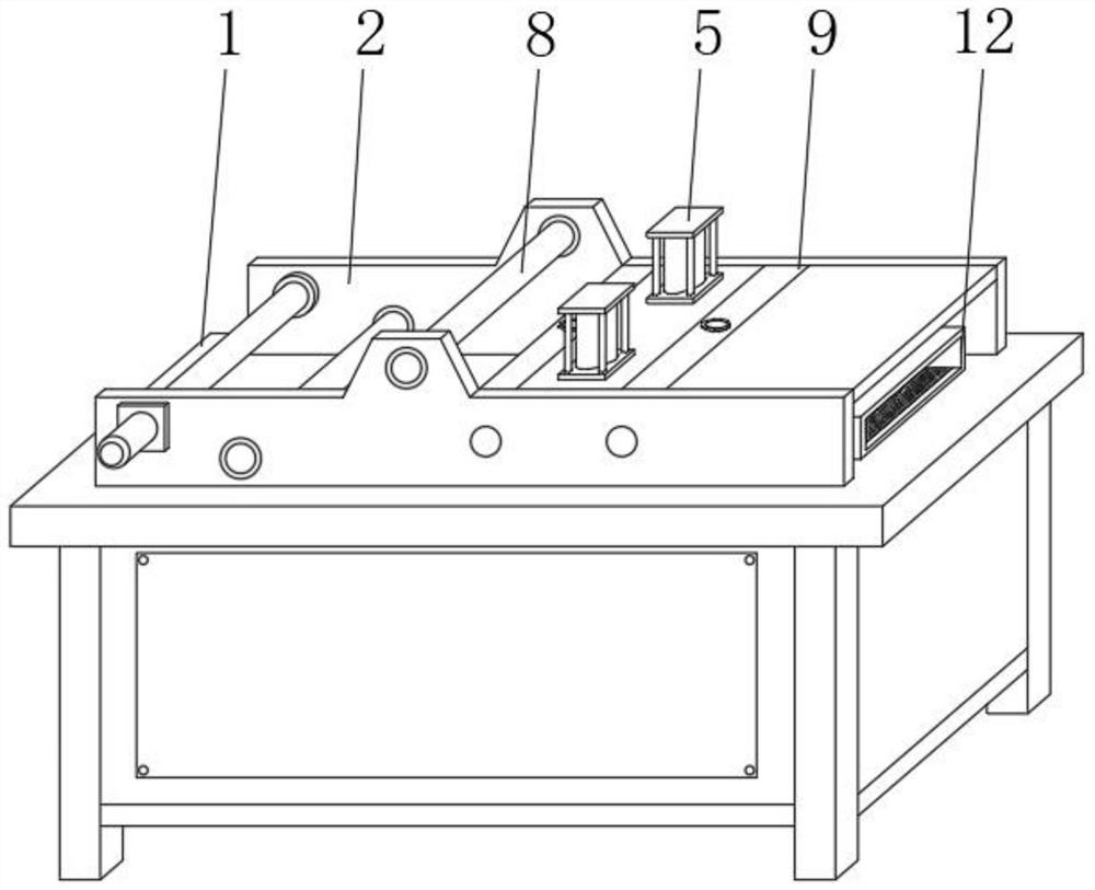 Drying device for textile production