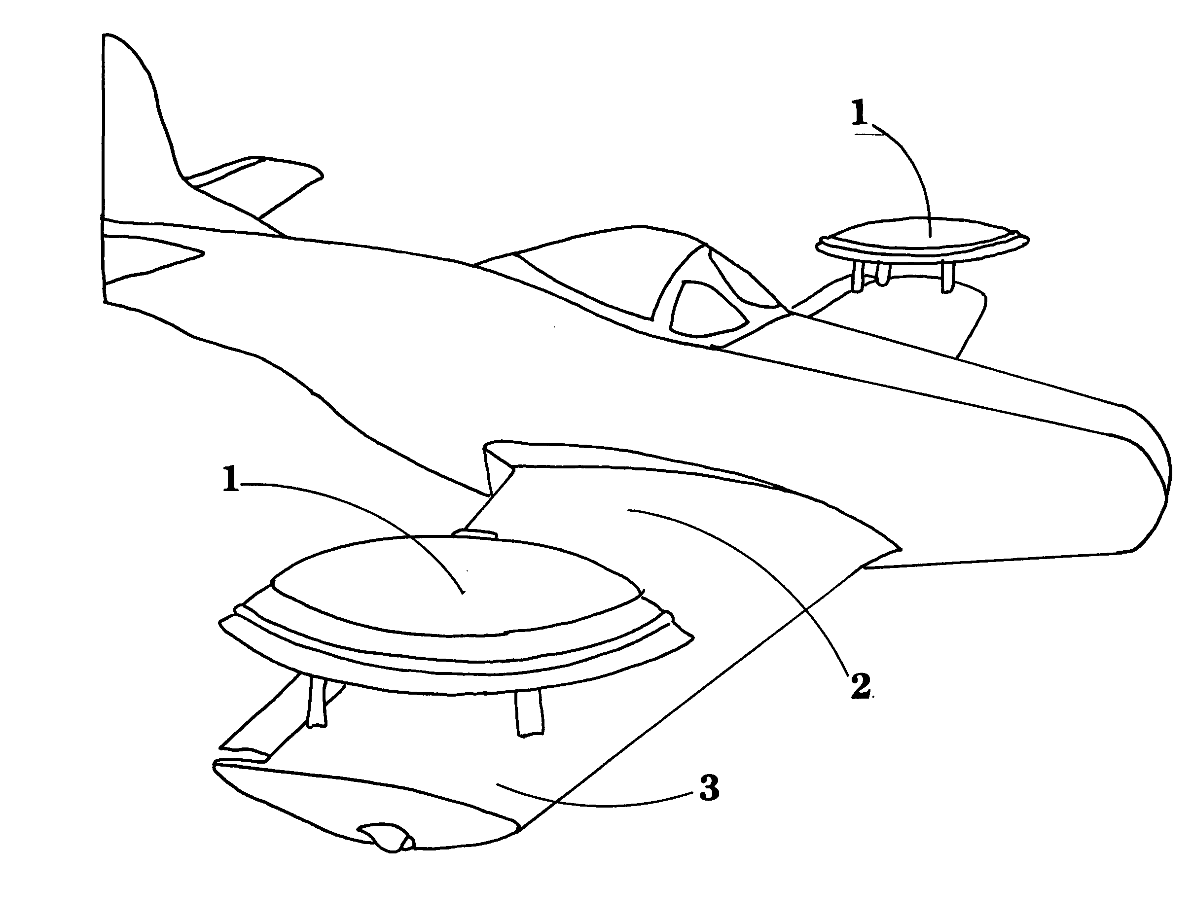 Hamilton H.N2 laminar flow diskette wing