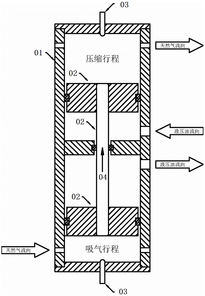 Pressure self-adaptive hydraulic reversing system