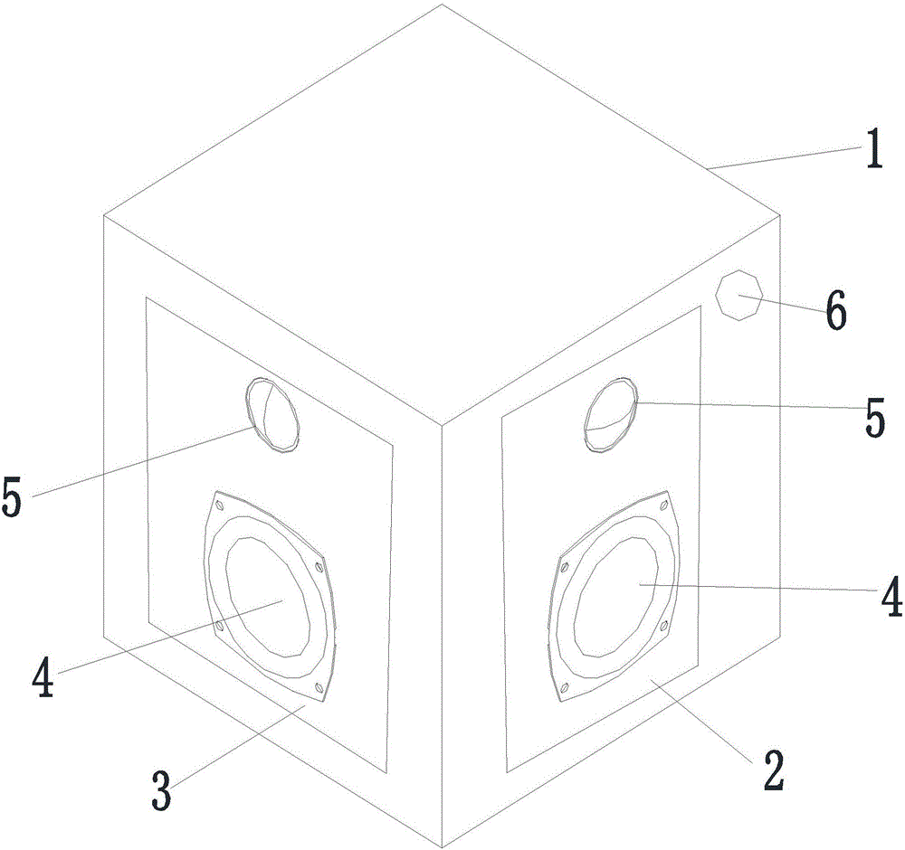 360 degree surround sound system and implementation method therefor