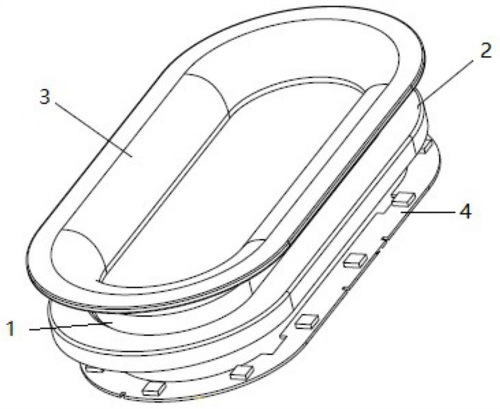 A laser device indicator light and a semiconductor laser dental treatment instrument