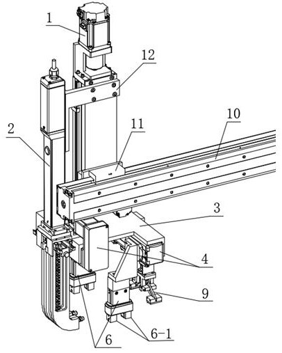 A pick-up and delivery device for special-shaped and multi-standard cigarette inner packs