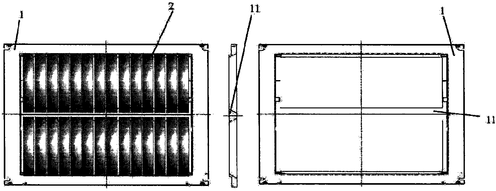 Divided mask frame assembly and manufacturing method of divided mask frame assembly