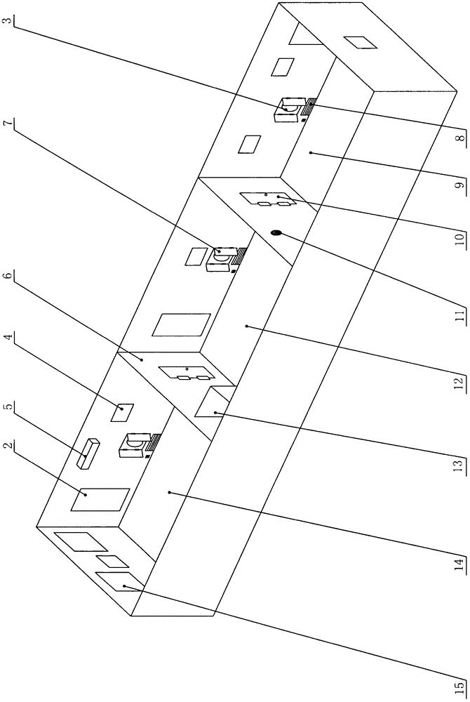 Artificial experimental cabin for peacetime and wartime special environmental health support in Northwest China