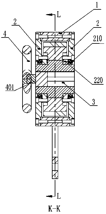 Self-rescue speed limiter applied to winding of window-cleaning machine