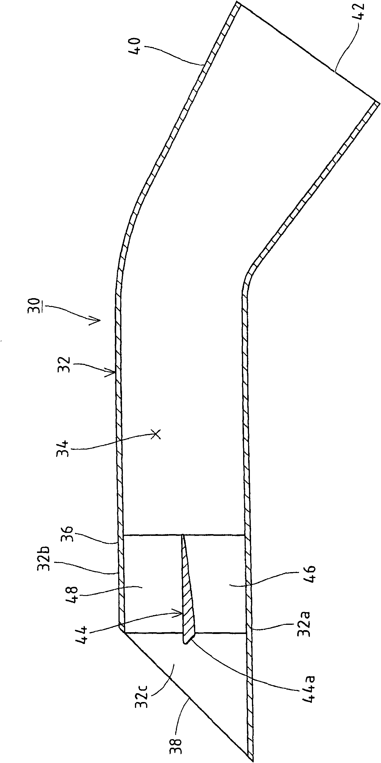 Intake duct for vehicle