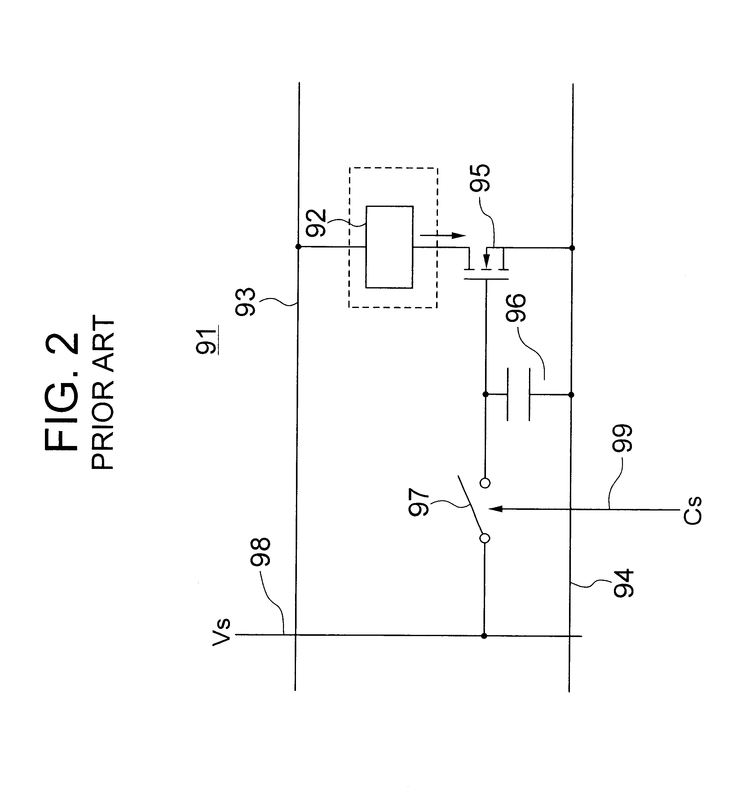 Organic el display device having an improved image quality