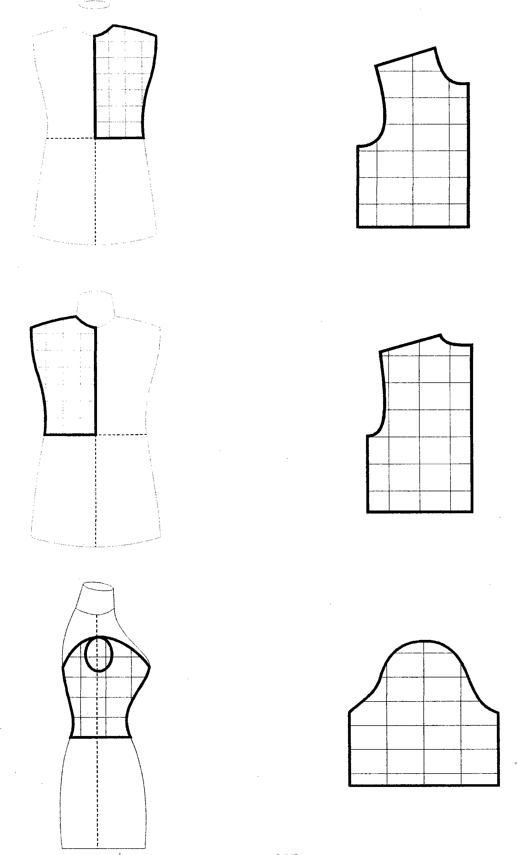 Method for producing clothing lattice type plate