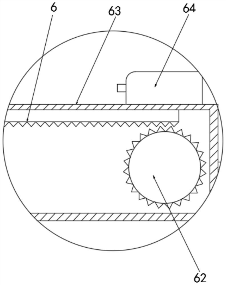 Stamping device for new ceramic material stamping