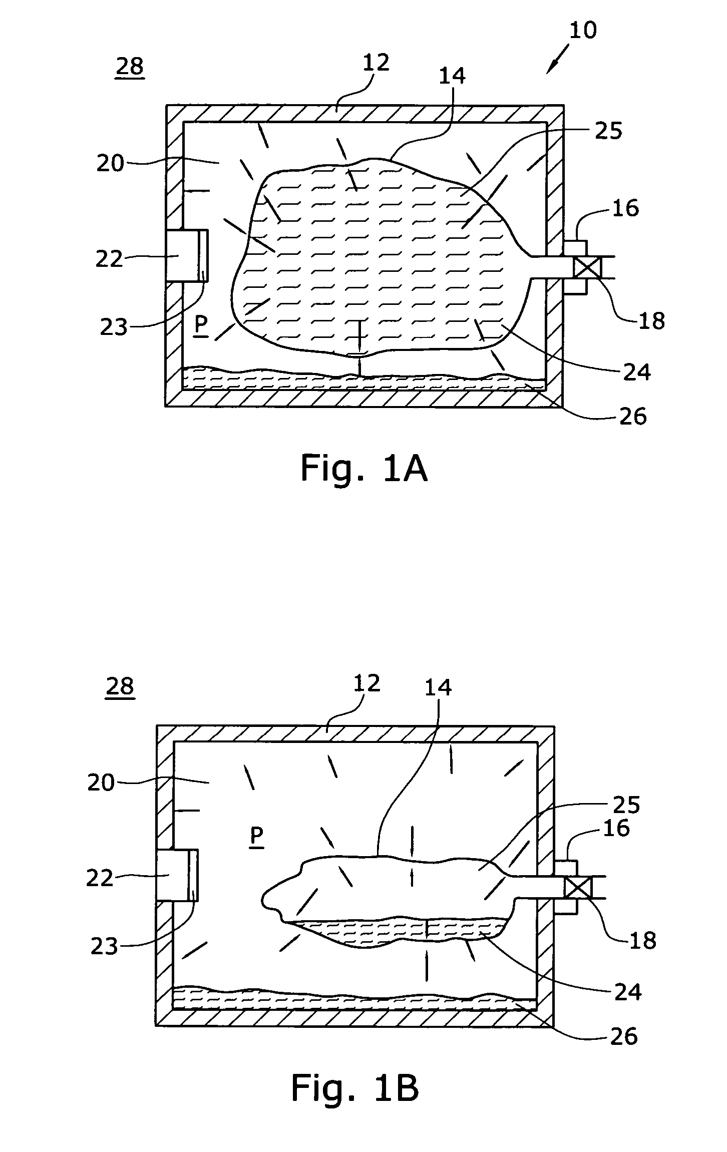 Fuel cartridge of a fuel cell with fuel stored outside fuel liner