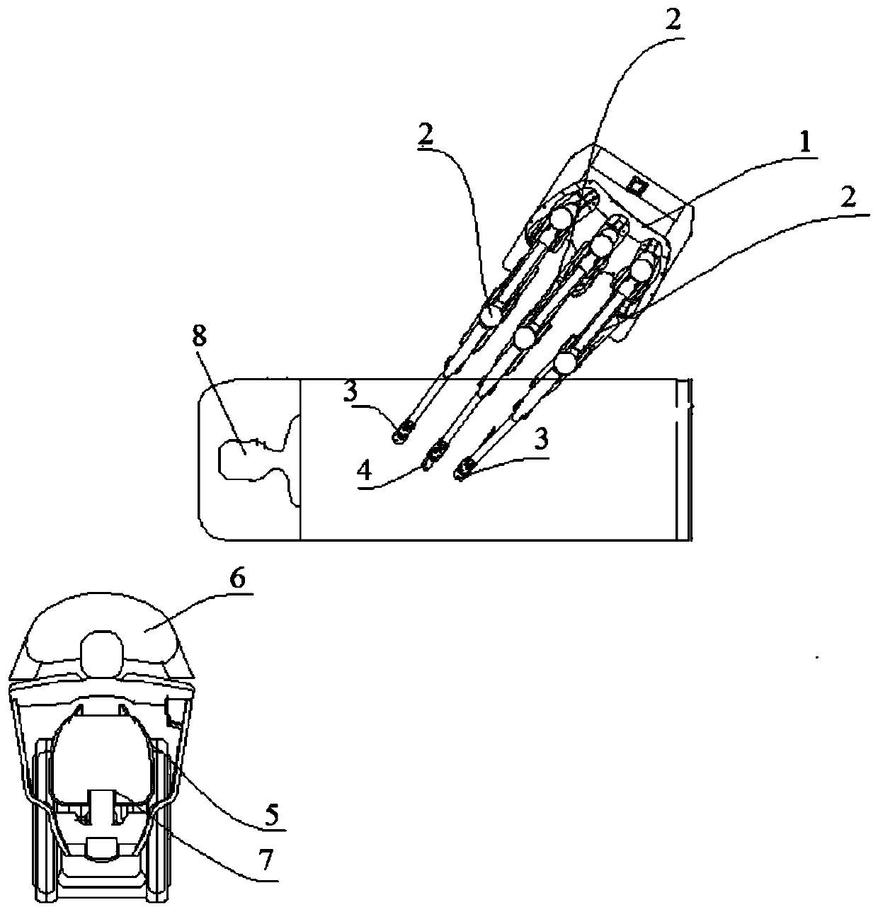 Surgical robot system and its surgical instruments