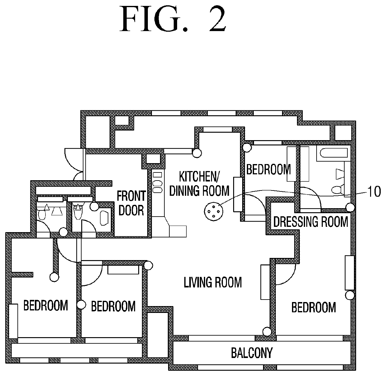 Mobile home robot and controlling method of the mobile home robot