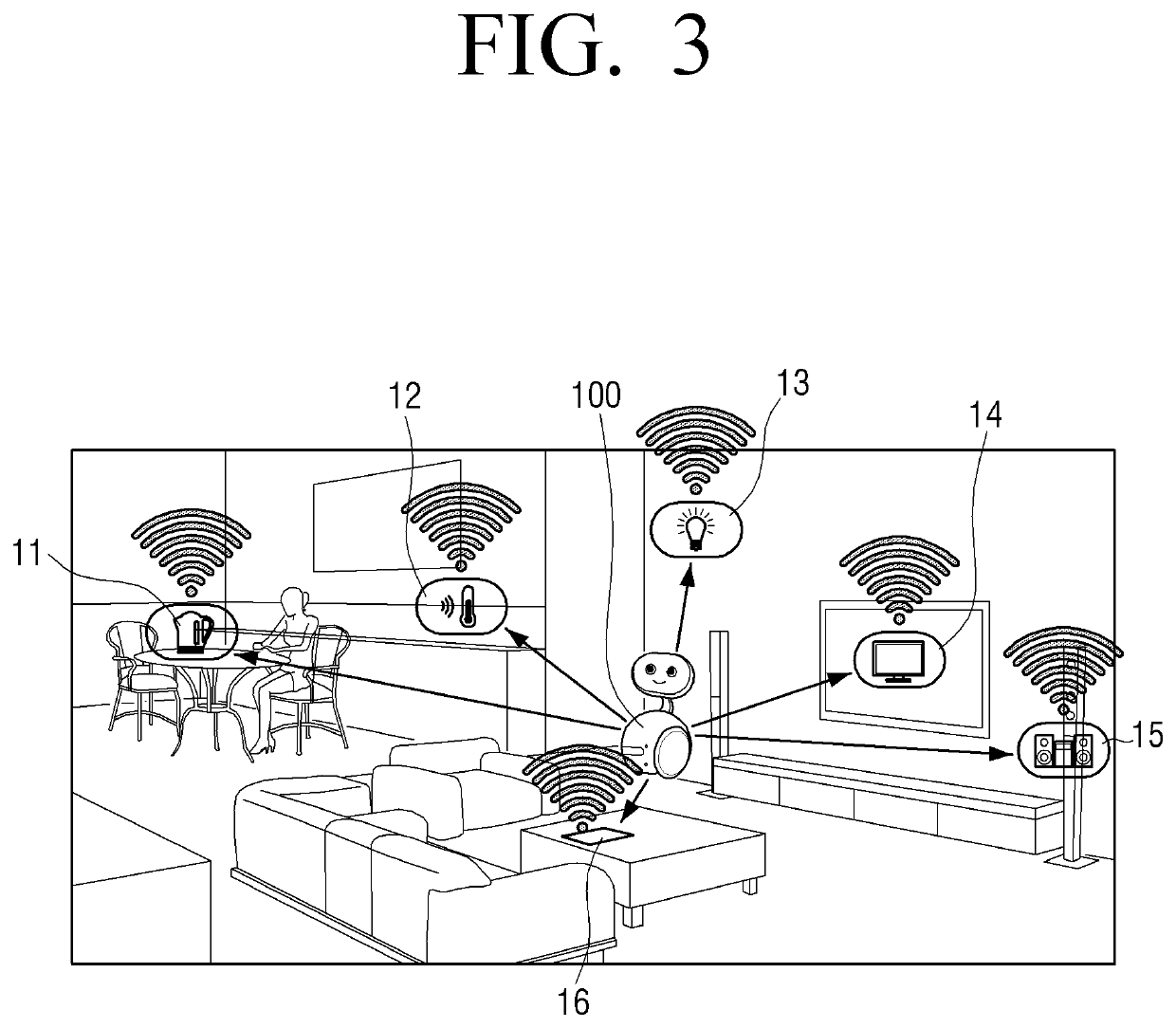 Mobile home robot and controlling method of the mobile home robot