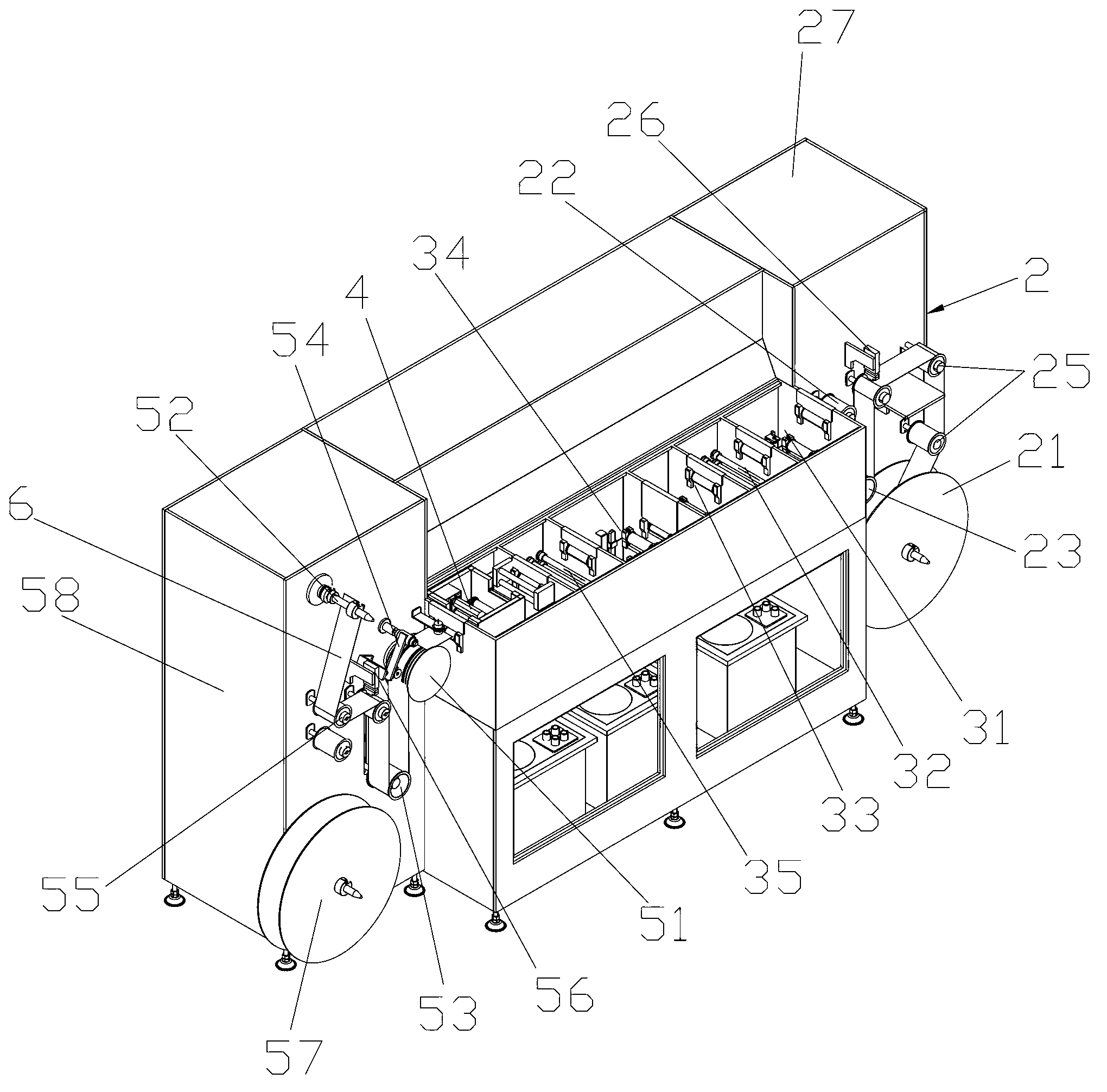 Flexible carrier sheet electroplating device