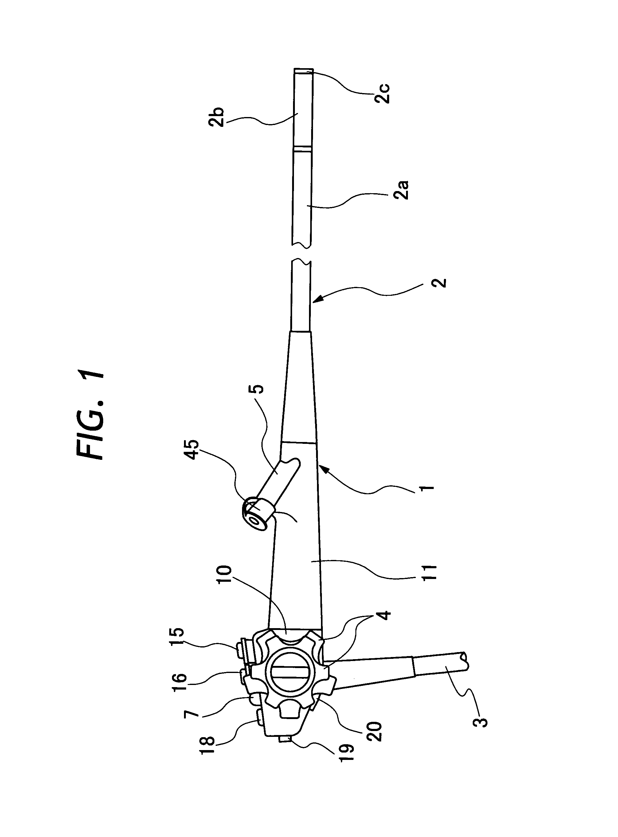Anti-twist casing for endoscopic manipulating head assembly
