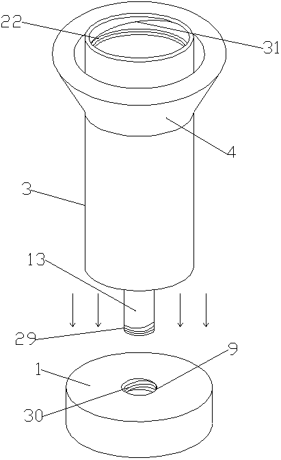 A solid-liquid separation sealed deodorant trash can