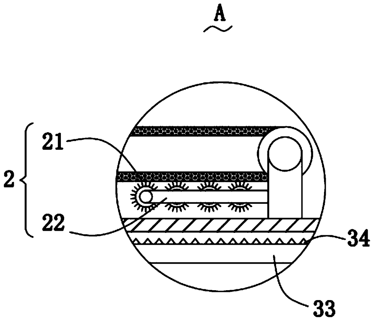 Solid and liquid garbage processing system for community