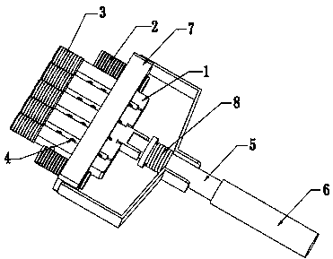 Spider web cleaning tool having cleaning function