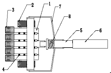 Spider web cleaning tool having cleaning function