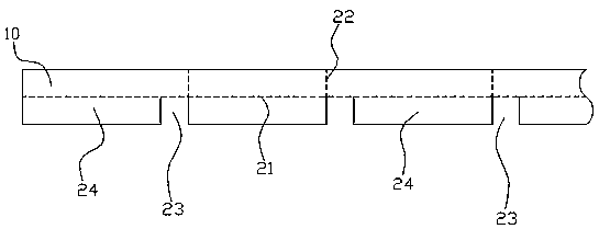 Nail-free seamless one-time forming paper corner frame and manufacturing method thereof